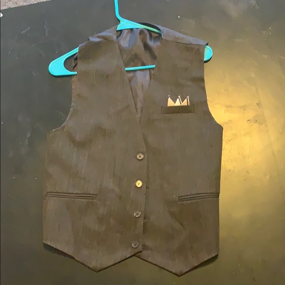 Brown suit with vest - Picture 2 of 2